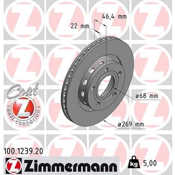 Brake Disc - Standard/Coated,100123920